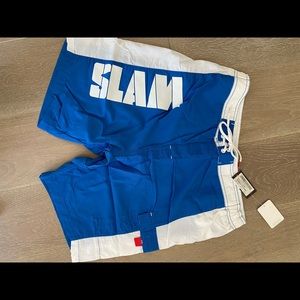 SLAM made in Italy - swimming trunks - size L - new in bag with tags